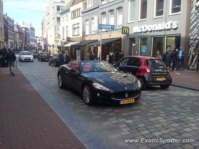 Maserati GranCabrio spotted in Dordrecht, Netherlands