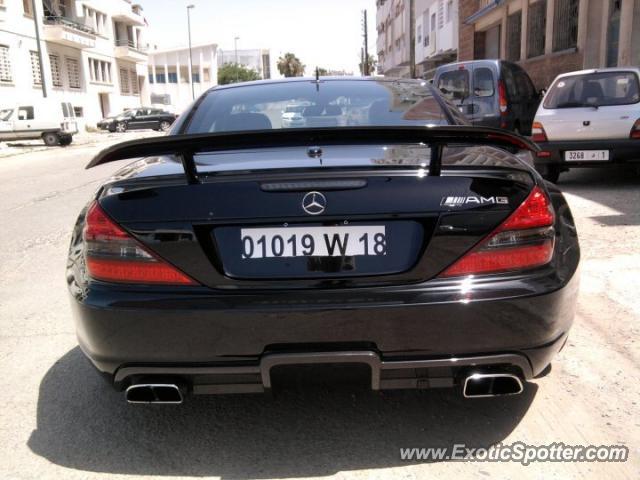 Mercedes SL 65 AMG spotted in Casblanca, Morocco
