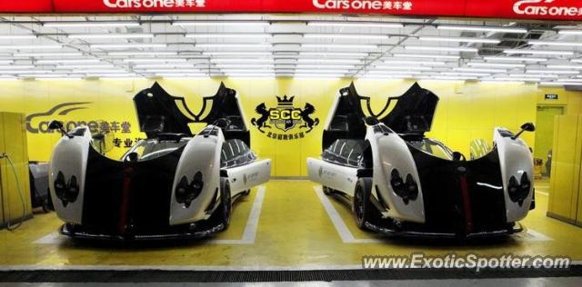 Pagani Zonda spotted in BEIJING, China