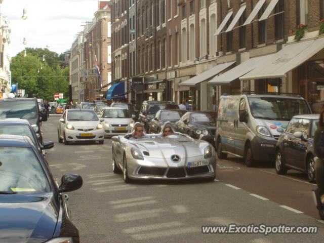 Mercedes SLR spotted in Amsterdam, Netherlands