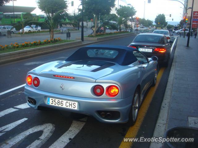 Ferrari 360 Modena spotted in Tenerife, Spain