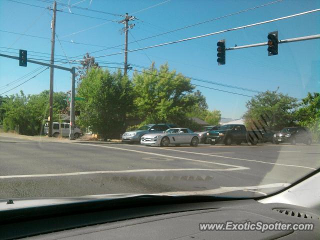 Mercedes SLS AMG spotted in Medford, Oregon