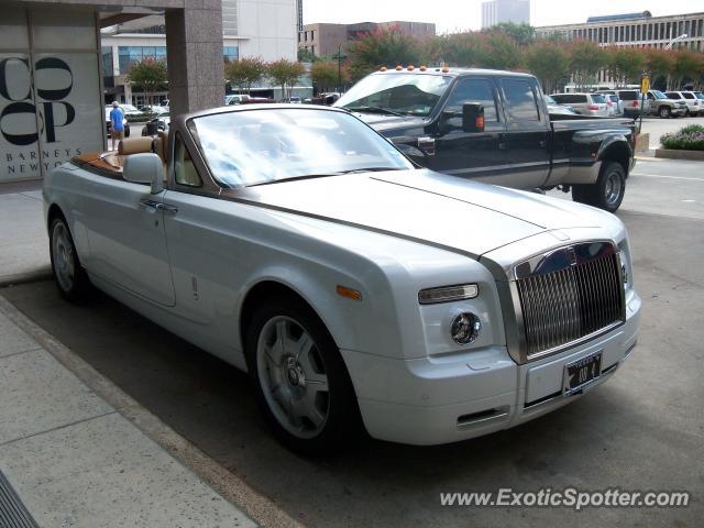 Rolls Royce Phantom spotted in Houston, Texas