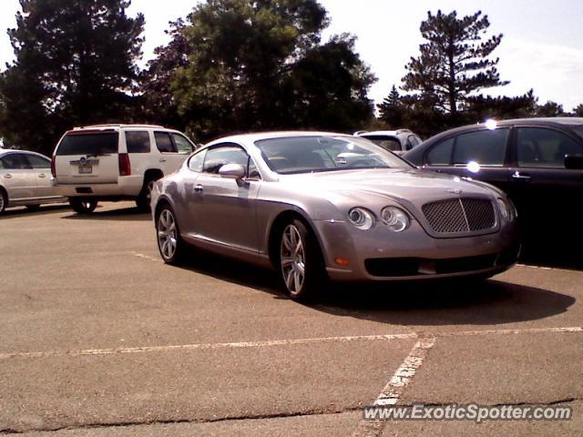 Bentley Continental spotted in Binghamton, New York