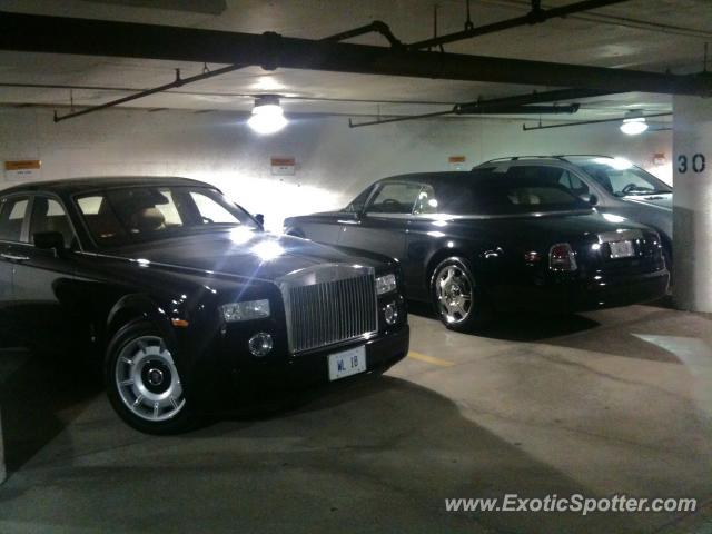Rolls Royce Phantom spotted in Toronto Ontario, Canada