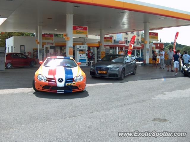 Mercedes SLR spotted in Edirne, Turkey