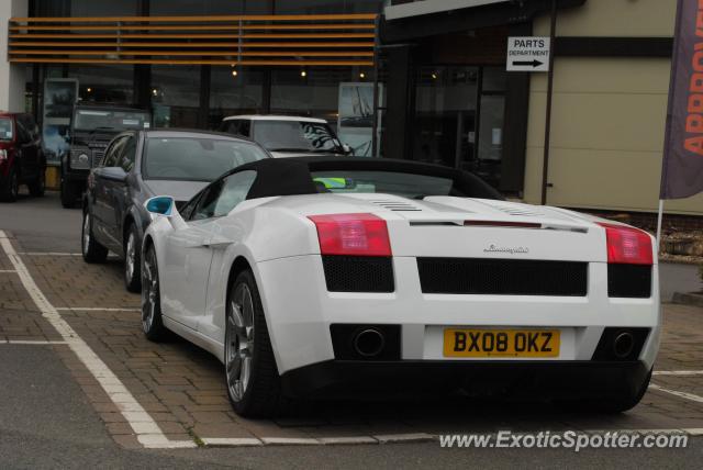 Lamborghini Gallardo spotted in Reading, United Kingdom