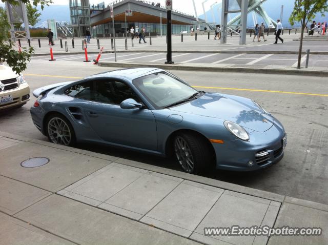 Porsche 911 Turbo spotted in Vancouver, Canada
