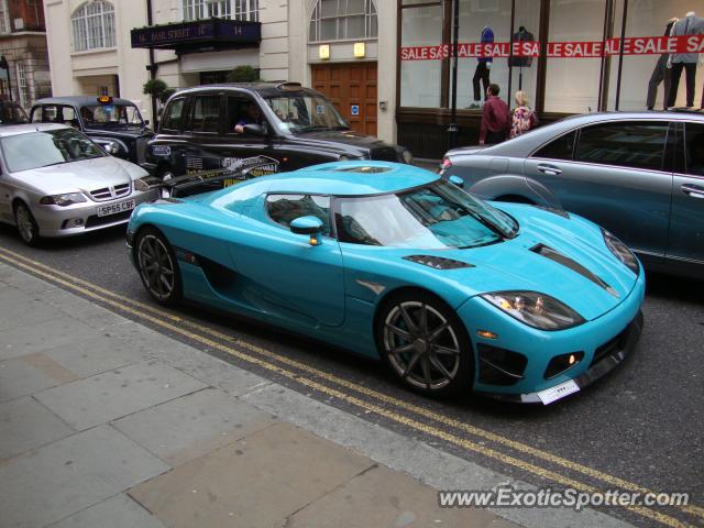 Koenigsegg CCXR spotted in London, United Kingdom