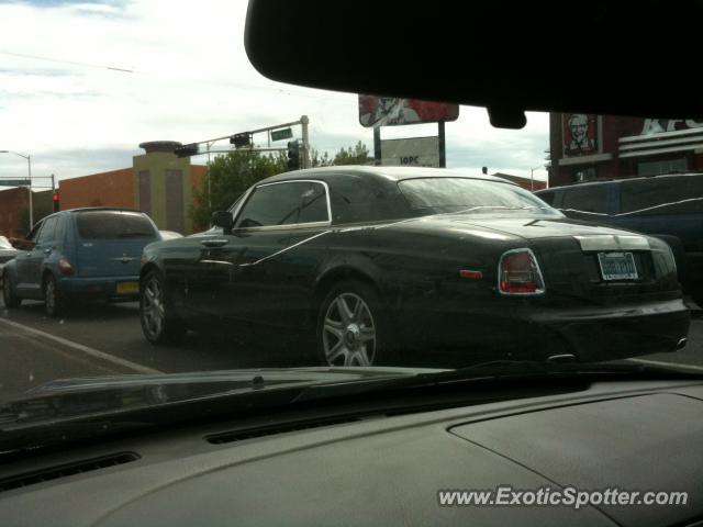 Rolls Royce Phantom spotted in Albuquerque, New Mexico