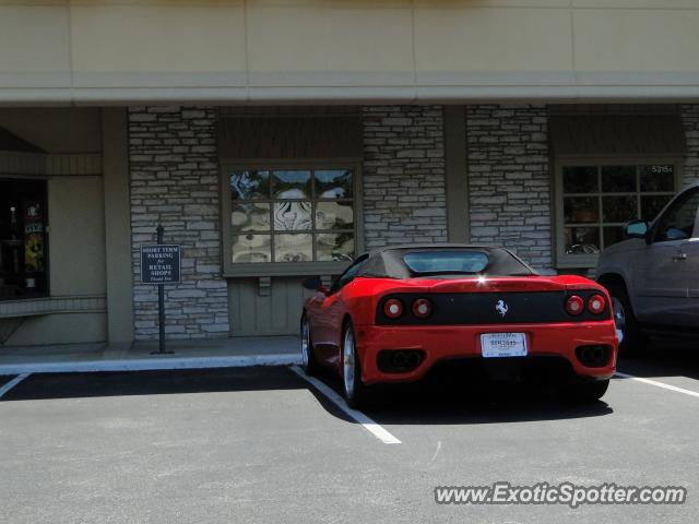 Ferrari 360 Modena spotted in WIllowbrook, Texas