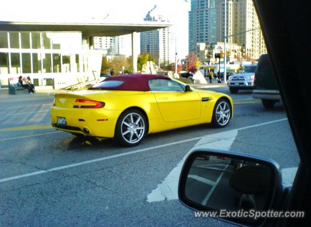 Aston Martin Vantage spotted in Toronto Ontario, Canada