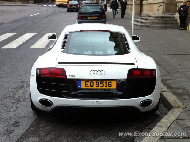 Audi R8 spotted in Luxembourg City, Luxembourg