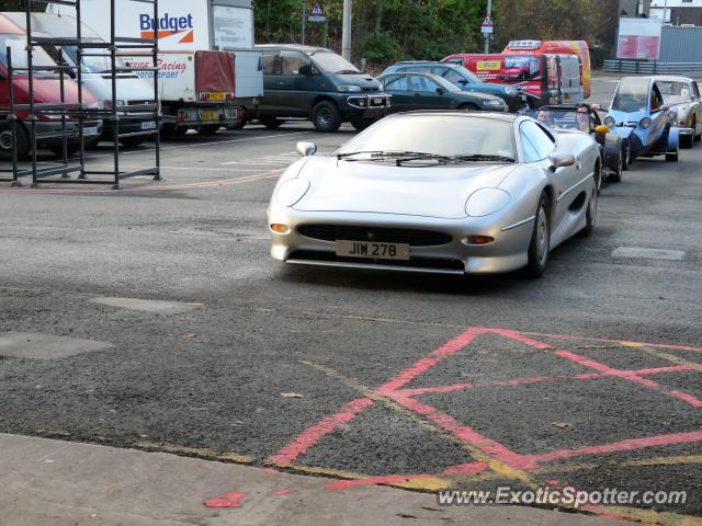 Jaguar XJ220 spotted in Birmingham, United Kingdom