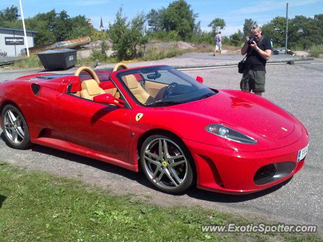Ferrari F430 spotted in Hanko, Finland