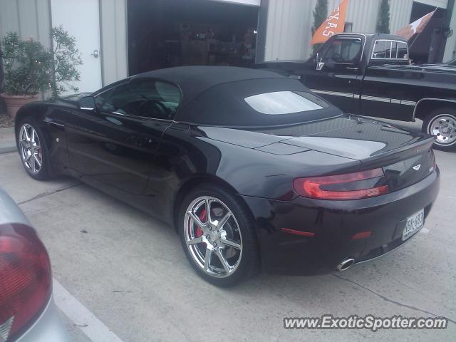 Aston Martin Vantage spotted in Houston, Texas