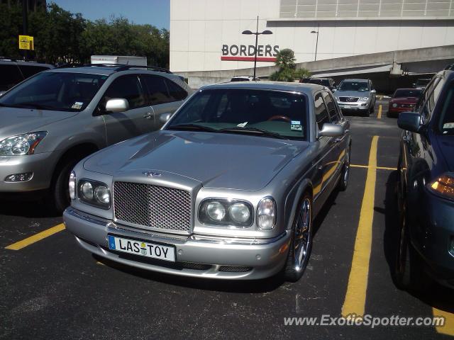 Bentley Arnage spotted in Houston, Texas