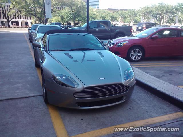 Aston Martin Vantage spotted in Houston, Texas