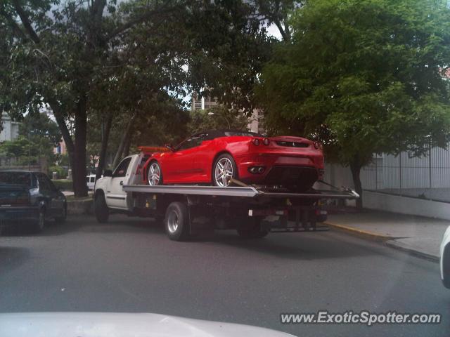 Ferrari F430 spotted in Caracas, Venezuela