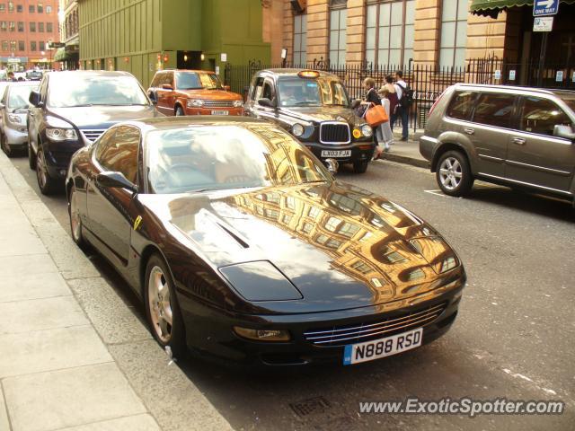 Ferrari 456 spotted in London, United Kingdom