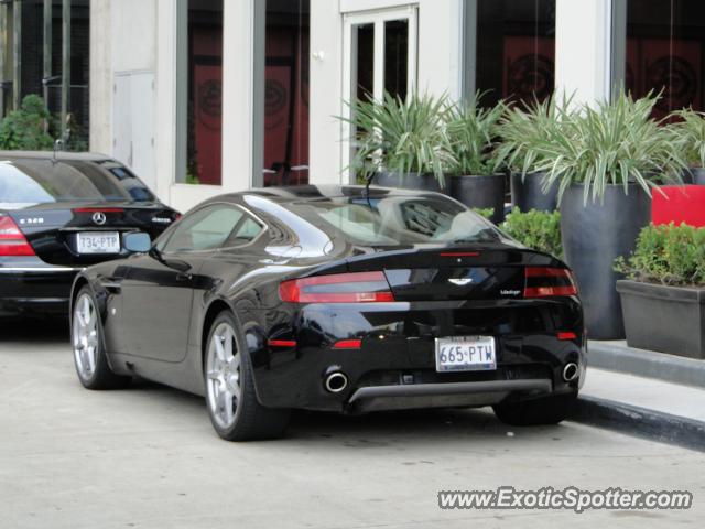 Aston Martin Vantage spotted in Houston, Texas