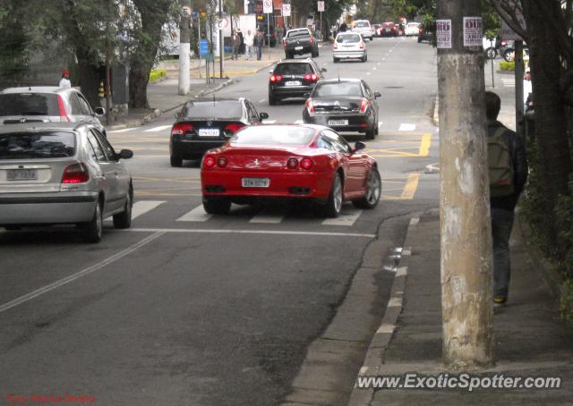 Ferrari 550 spotted in São Paulo, Brazil