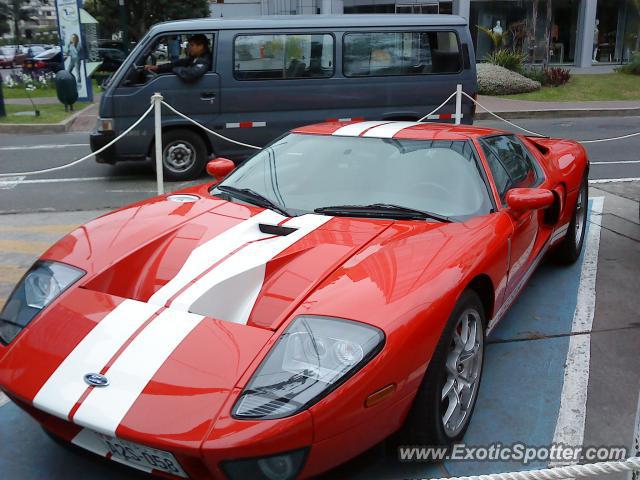 Ford GT spotted in Lima, Peru