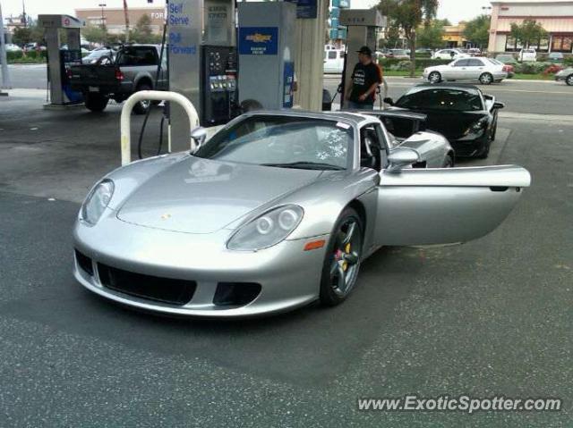 Porsche Carrera GT spotted in Riverside, California