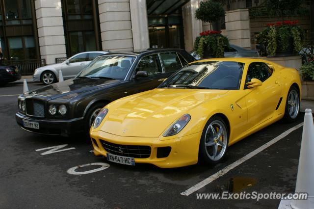 Ferrari 599GTB spotted in London, United Kingdom