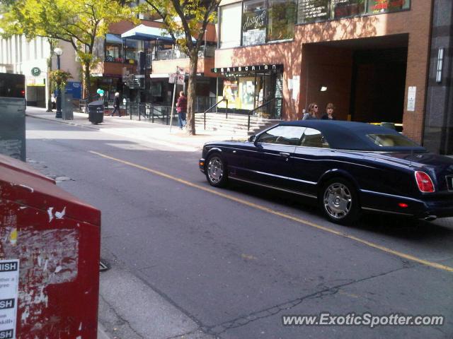 Bentley Azure spotted in Toronto, Canada