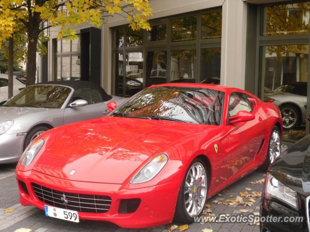 Ferrari 599GTB spotted in Frankfurt, Germany