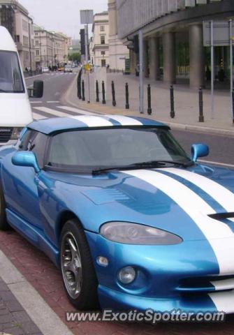 Dodge Viper spotted in Warsaw, Poland