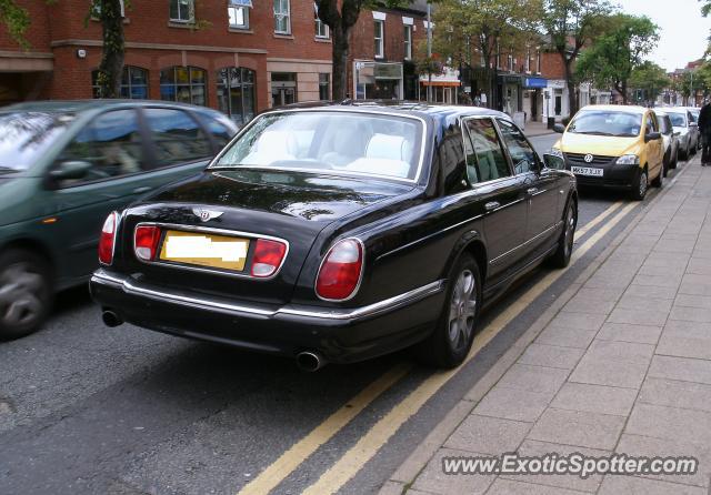 Bentley Arnage spotted in Wilmslow, United Kingdom