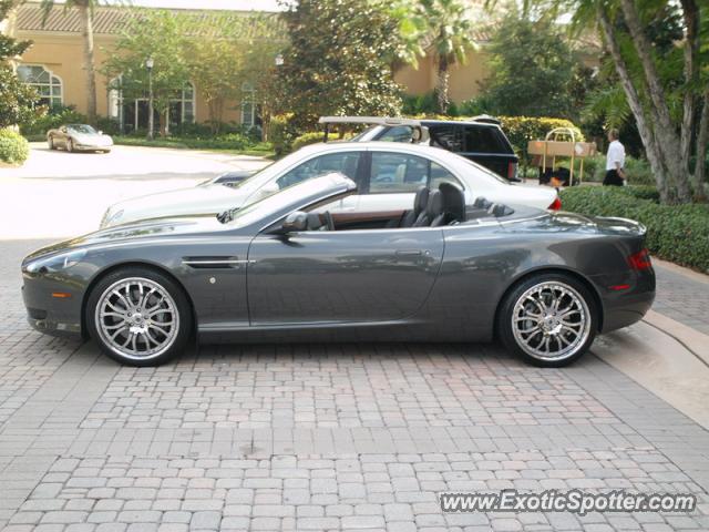 Aston Martin DB9 spotted in Orlando, Florida