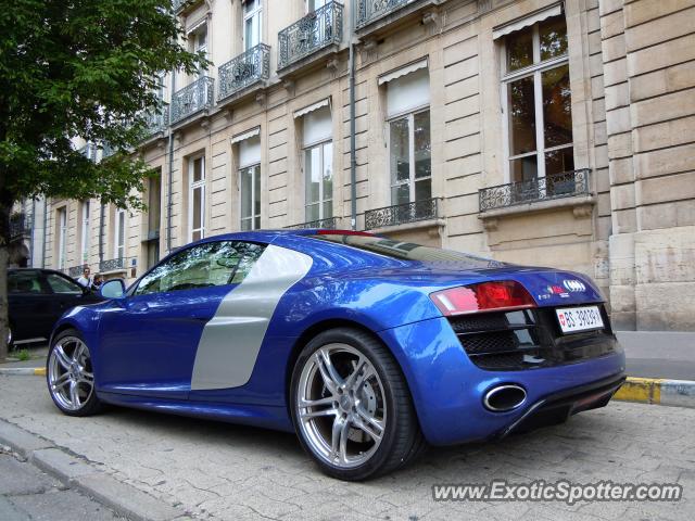 Audi R8 spotted in Dijon, France