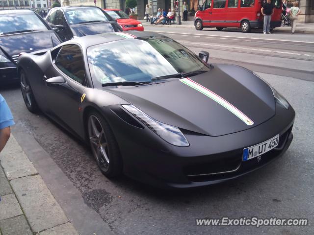 Ferrari 458 Italia spotted in Munich, Germany
