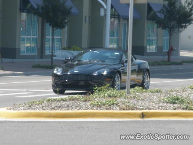 Aston Martin DB9 spotted in Tampa Bay, Florida