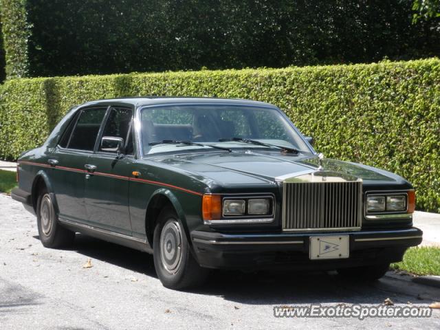 Rolls Royce Silver Spur spotted in Palm Beach, Florida