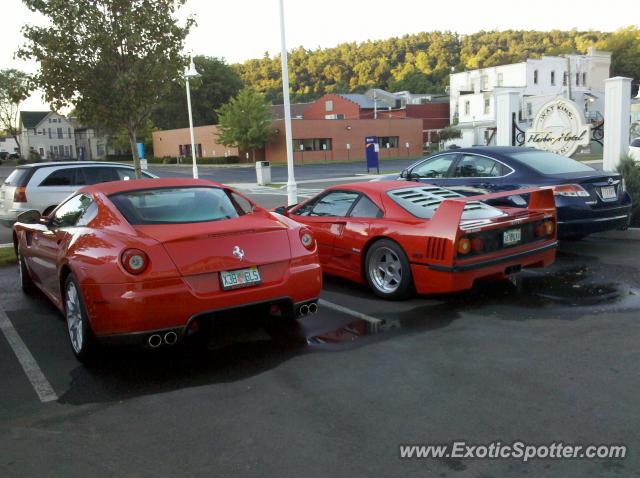 Ferrari F40 spotted in Watkins Glen, New York
