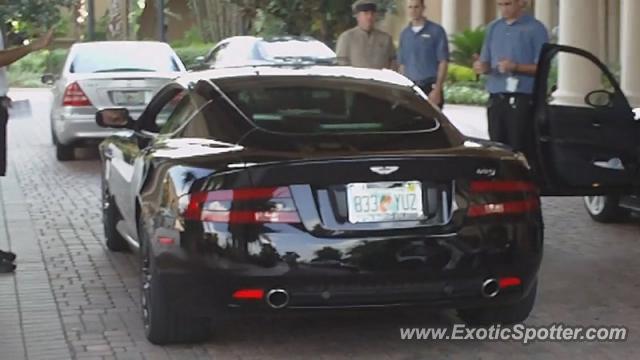 Aston Martin DB9 spotted in Orlando, Florida