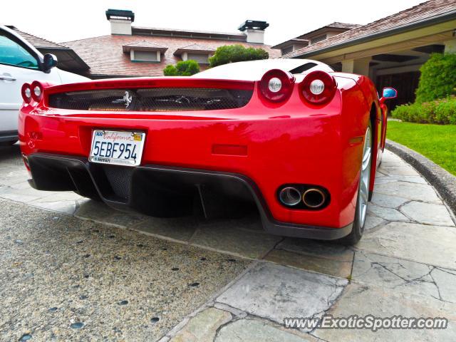 Ferrari Enzo spotted in Pebble Beach, California