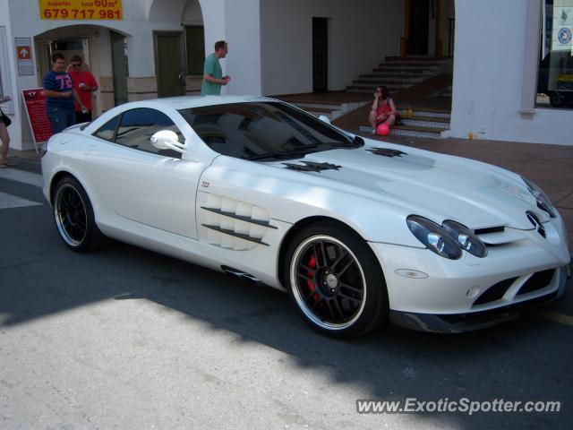 Mercedes SLR spotted in Porto Banus, Spain