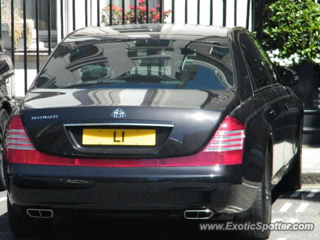 Mercedes Maybach spotted in London, United Kingdom