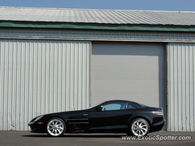 Mercedes SLR spotted in Utica, New York