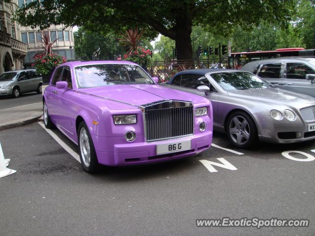Rolls Royce Phantom spotted in London, United Kingdom