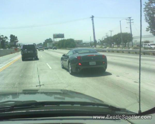 Ferrari California spotted in La Puente, California