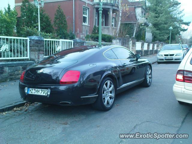 Bentley Continental spotted in Mainz, Germany