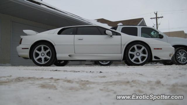Lotus Esprit spotted in Winnipeg, Manitoba, Canada
