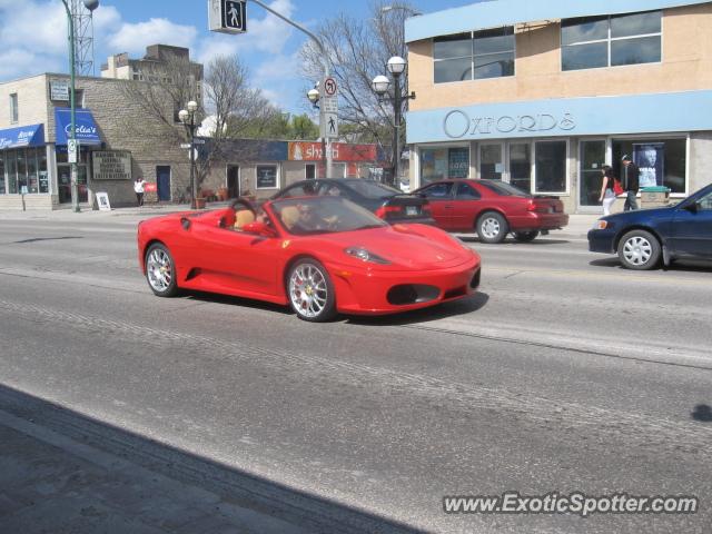 Ferrari F430 spotted in Winnipeg, Manitoba, Canada