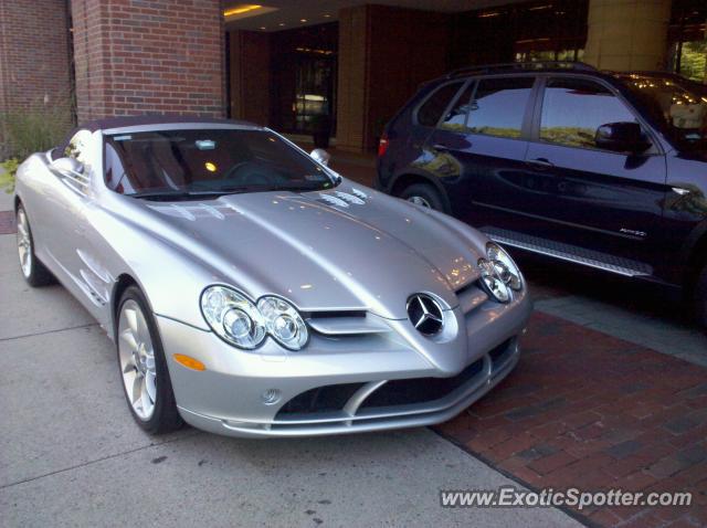 Mercedes SLR spotted in Boston, Massachusetts